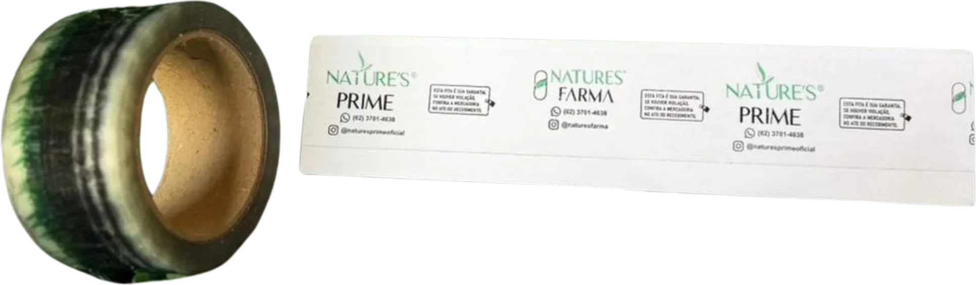 Fita personalizada TapePro para Nature's Prime